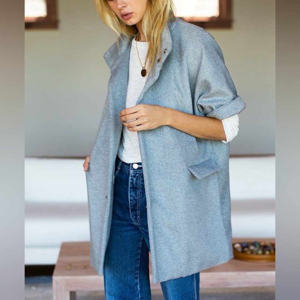 Emerson Fry Light Gray Coat